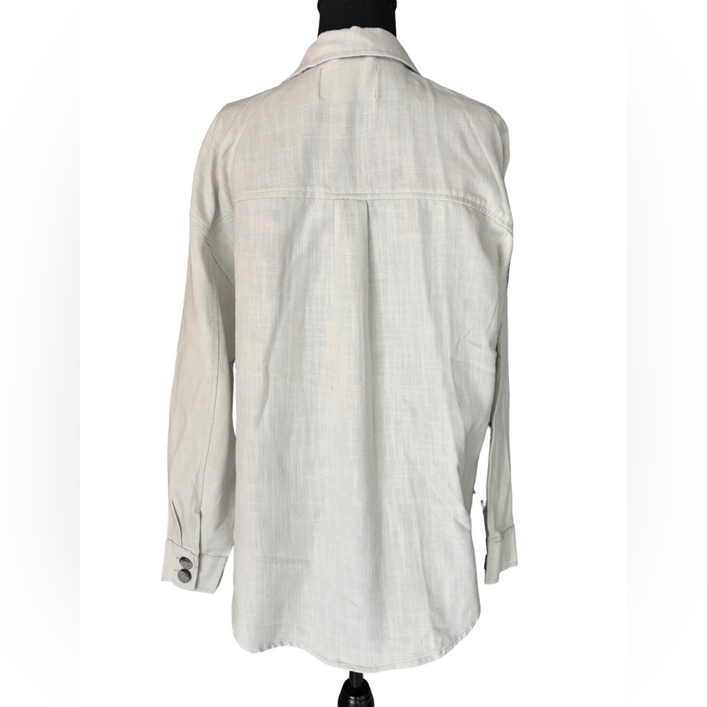 Ashley By 26 International Button-Front Shirt Jacket - Picture 3 of 5